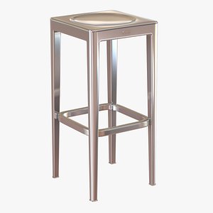 emeco stool 3d model