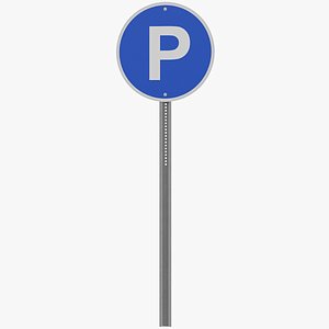 Traffic Sign 10 3D model