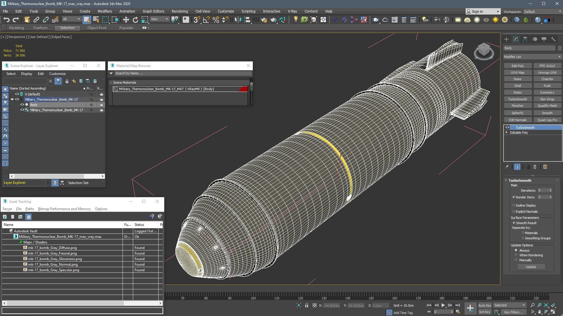 Military Thermonuclear Bomb MK-17 3D model https://p.turbosquid.com/ts-thumb/VE/jCcFM1/A4/militarythermonuclearbombmk17c4dmodel017/jpg/1725534348/1920x1080/fit_q87/a88fb4423bc4b97365e4e1c8175f4f187c5beb0f/militarythermonuclearbombmk17c4dmodel017.jpg