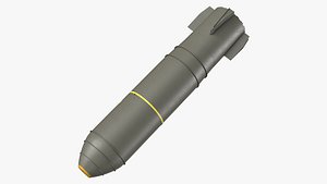 Military Thermonuclear Bomb MK-17 3D model