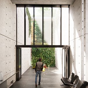 3D Utsubo Park House - Tadao Ando