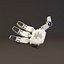 Robot de mano Low Poly PBR