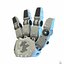Robot de mano Low Poly PBR