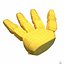 Robot de mano Low Poly PBR