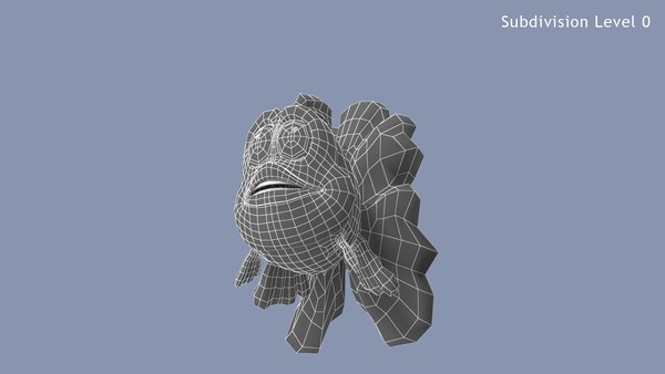 Cartoon Golden Fish 3D model - TurboSquid 1738773