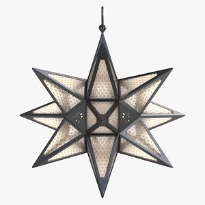 3d model star lantern
