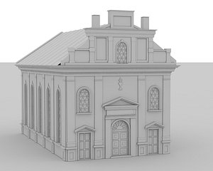 3d model synagogue