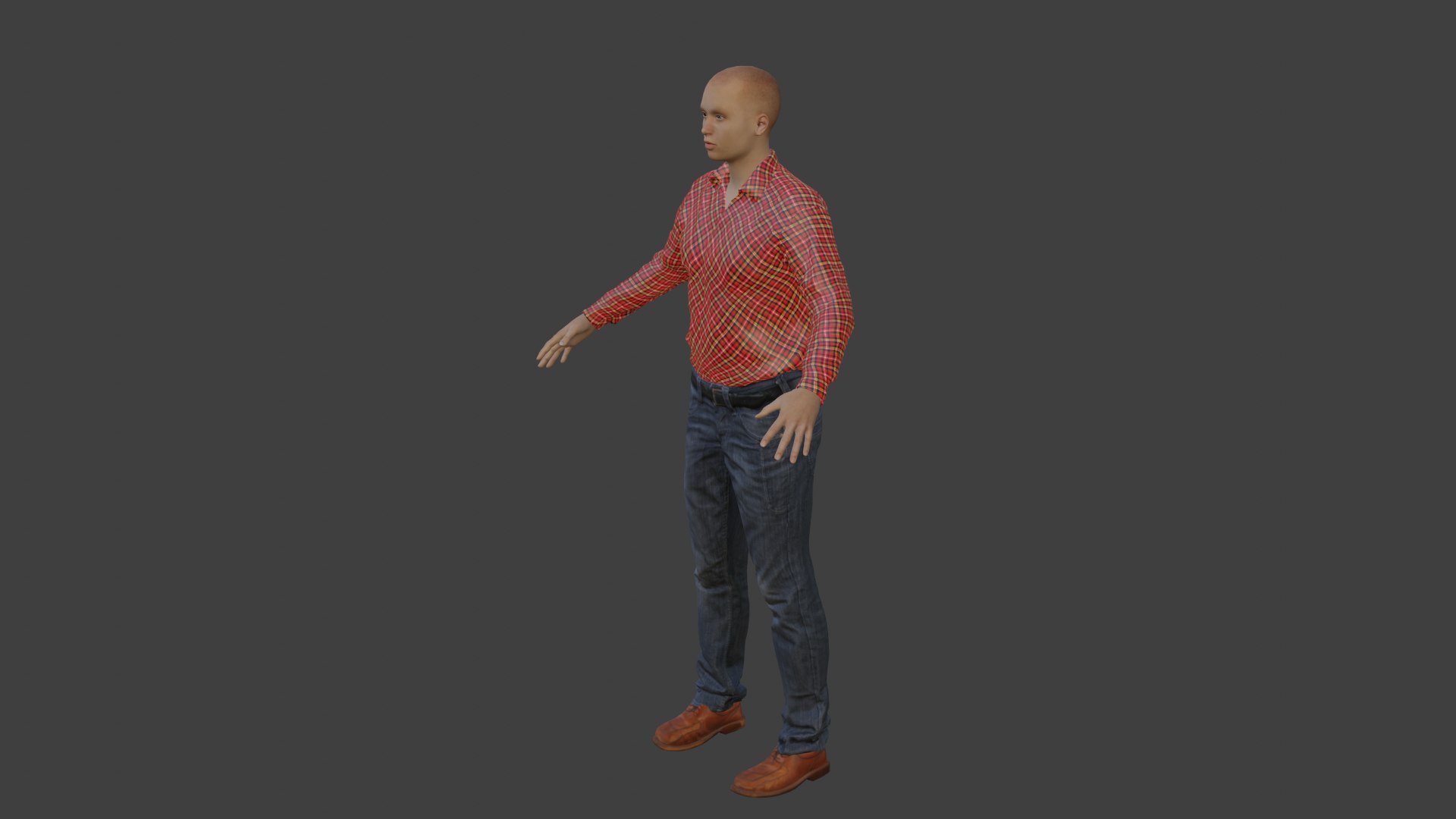 3D Man Unity Unreal - TurboSquid 1828639