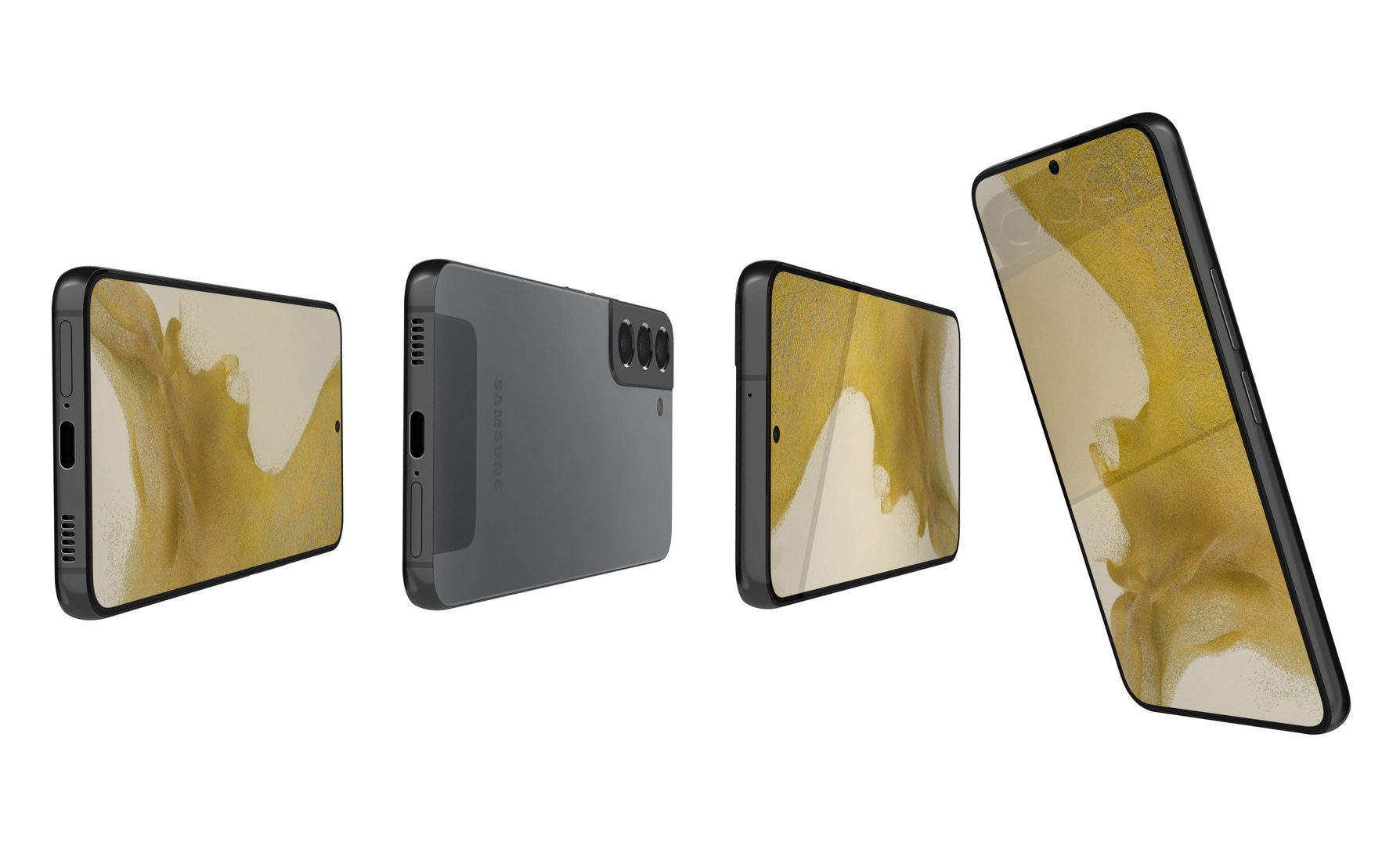 3D Samsung Galaxy S22 Plus Graphite Model - TurboSquid 1879270