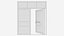 Aluminium door 232