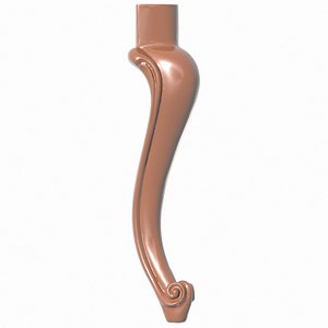COFFEE TABLE LEG 65 3D model
