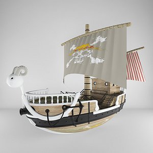 3D piece ship model