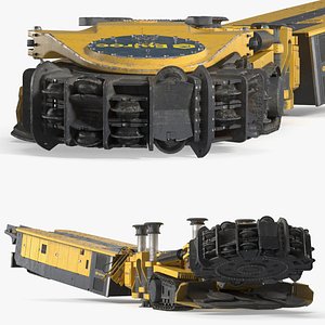 3D Epiroc Mobile Miner Rigged