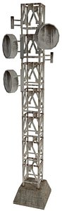 radio tower 3d model