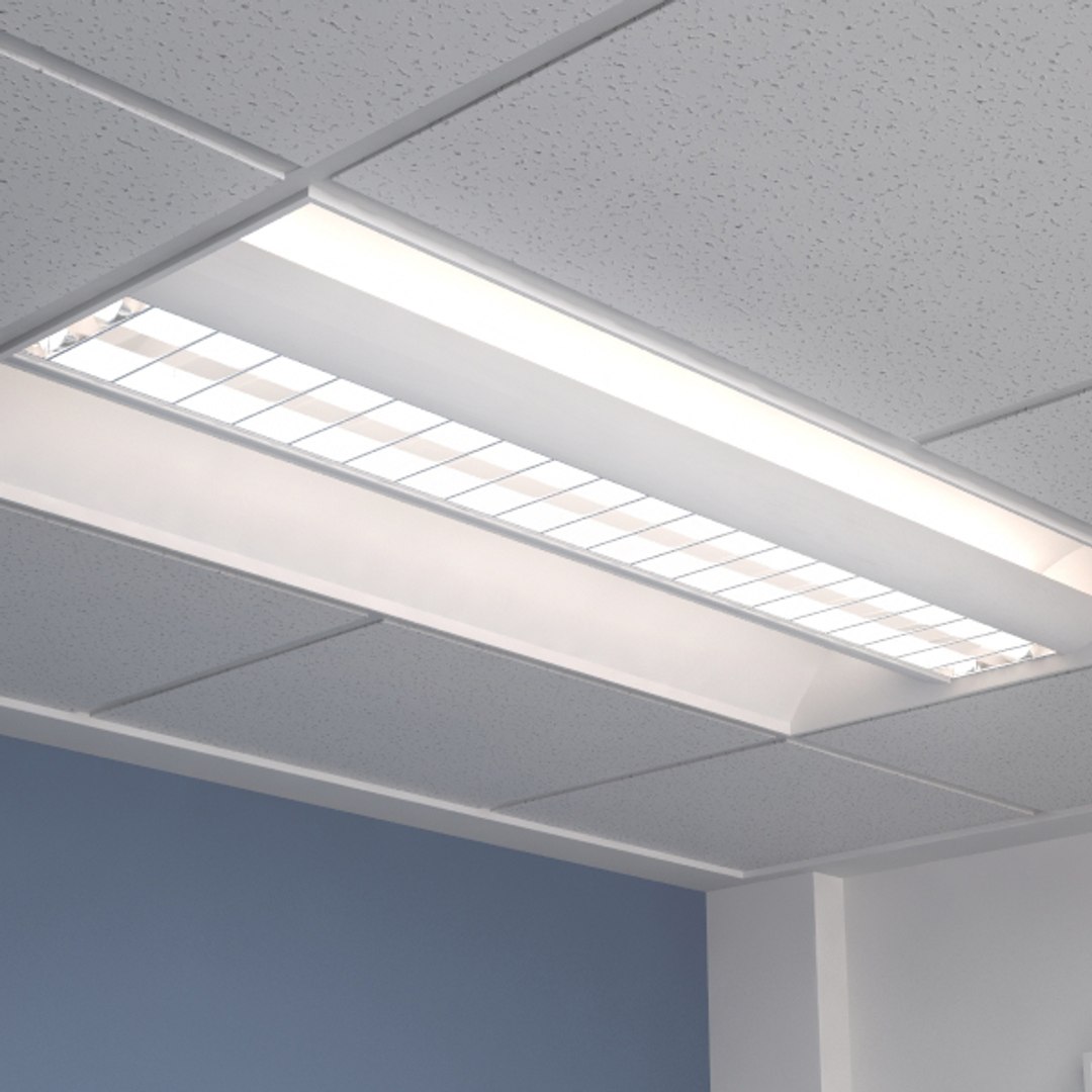 3d office ceiling 2012 lamps