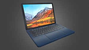 3D model Apple MacBook