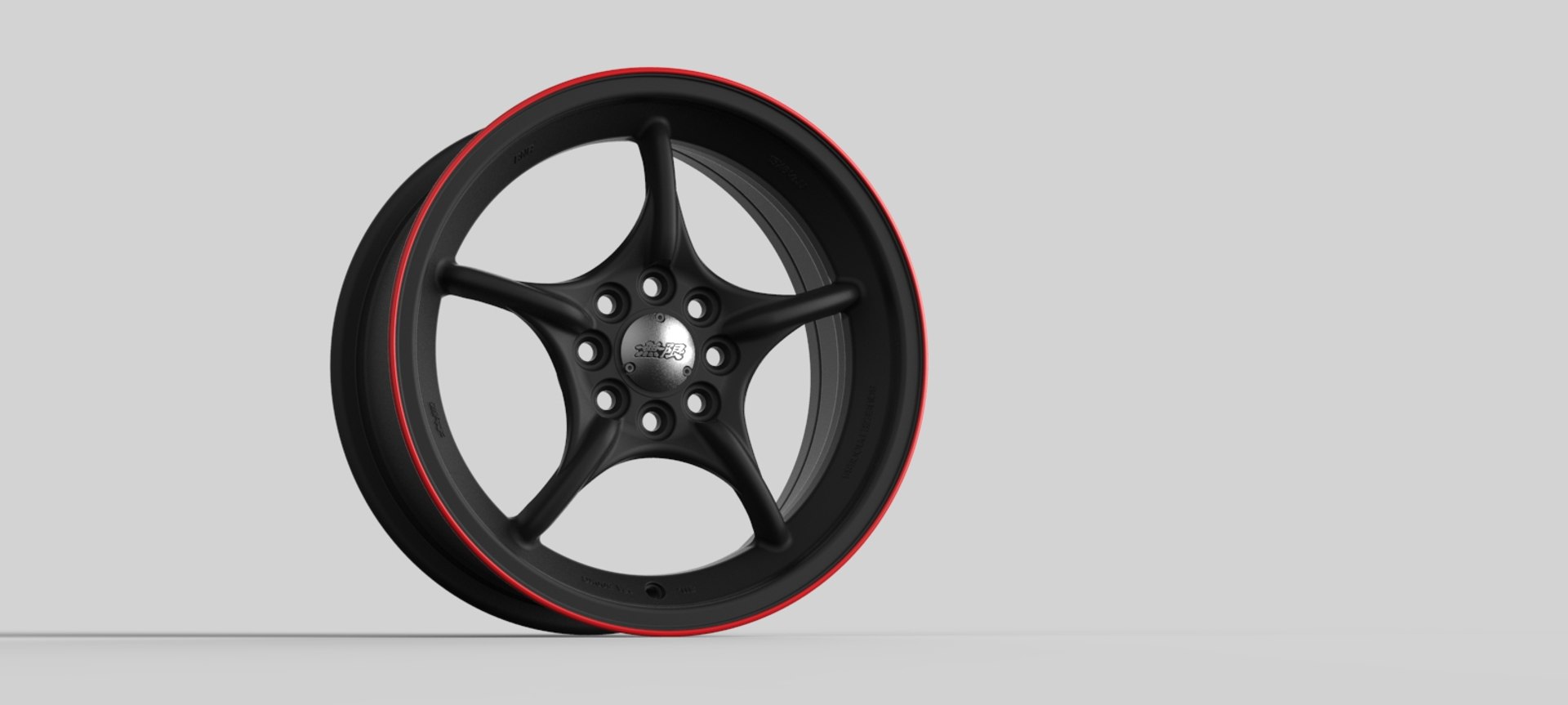 Mugen Weapon Rnr Wheel 3D Model - TurboSquid 1229817