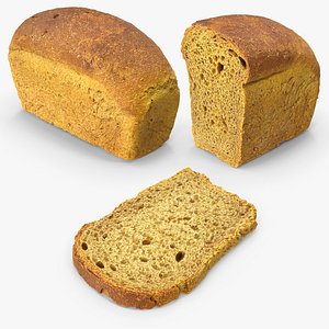 Loaf Bread 3D model