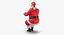 santa claus figure 03 3D model