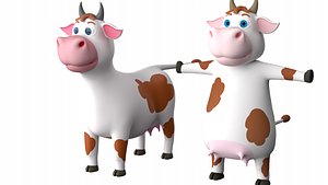 Cartoon Cow All in one