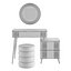 Dressing table Catherine model