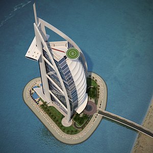 3d burj al arab