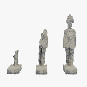 Osiris Statue 3D