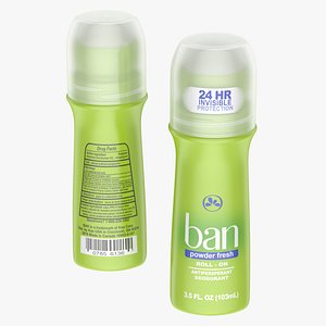 3D model Ban Roll on Antiperspirant Deodorant