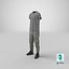 Men's Sneakers with Pants and Tshirt 16