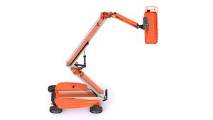 JLG 1250AJP Articulating Boom Lift 3D model