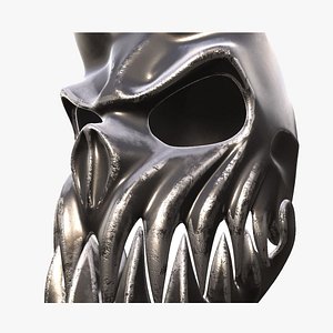 skull helmet 3D