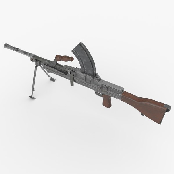 ブレン軽機関銃3Dモデル - TurboSquid 2393003