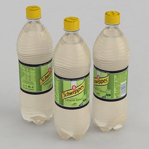 Beverage Bottle Schweppes Lemon Mint 1L