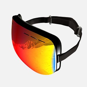 3D ski goggles