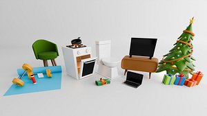 Versatile 3D Model Pack