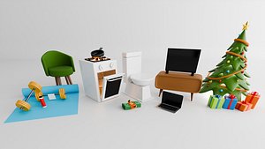 Versatile 3D Model Pack