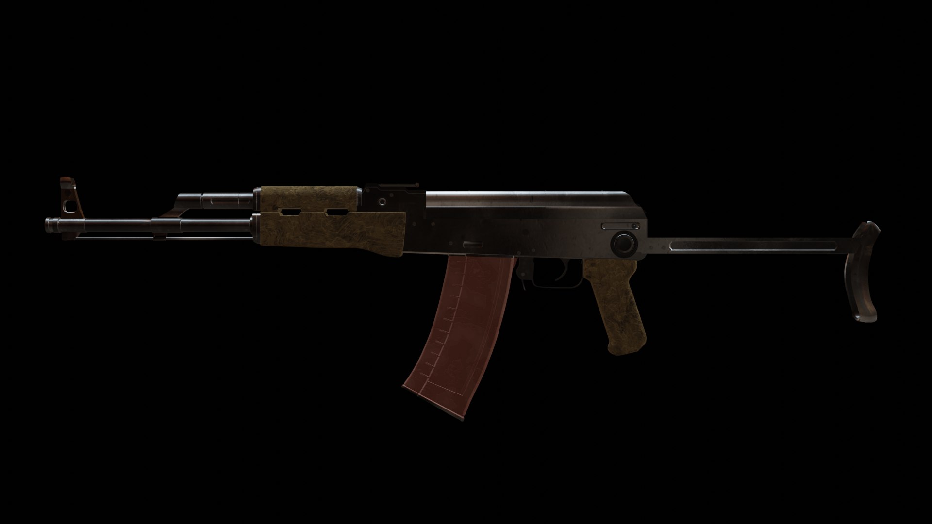 3D Aks Low-poly Model - TurboSquid 1575194