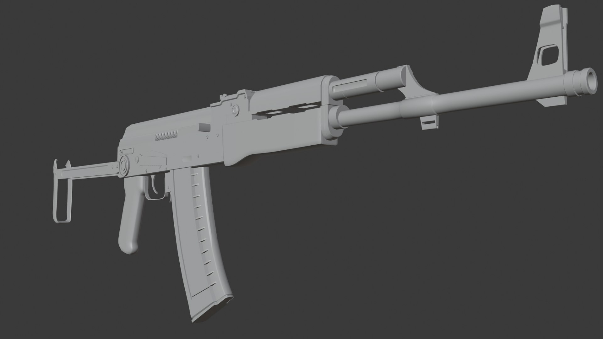 3D Aks Low-poly Model - TurboSquid 1575194