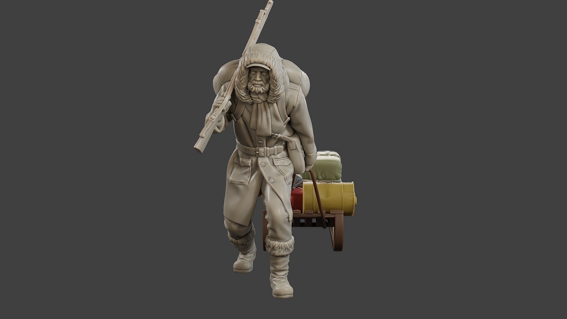 Post-Apocalyptic Male PAM1 001 3D - TurboSquid 2141963