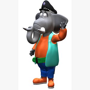3D model Elephant