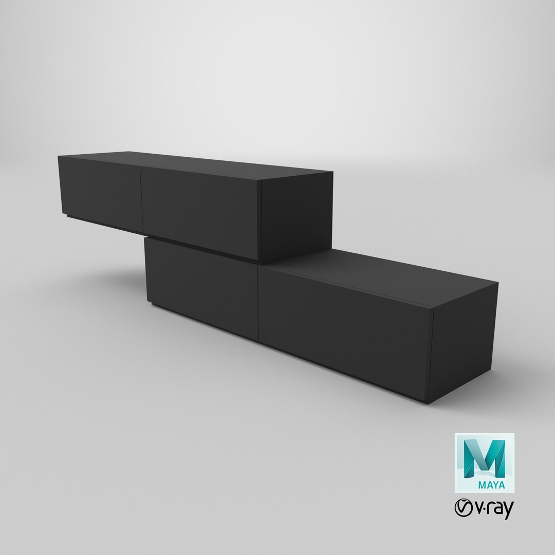 3D Wall Mounted Wardrobe - Variant 1 of 33 Black - Matte model https://p.turbosquid.com/ts-thumb/VG/3XzuDW/7a/stemcell_maya_vray_render/png/1771421074/1920x1080/fit_q87/8aa56df9e10e6e8156a23edadc861b0e581b1e28/stemcell_maya_vray_render.jpg