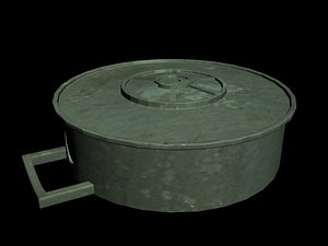anti tank 3d model