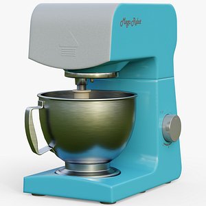 3D Electric Kitchen mixer PBR game ready model