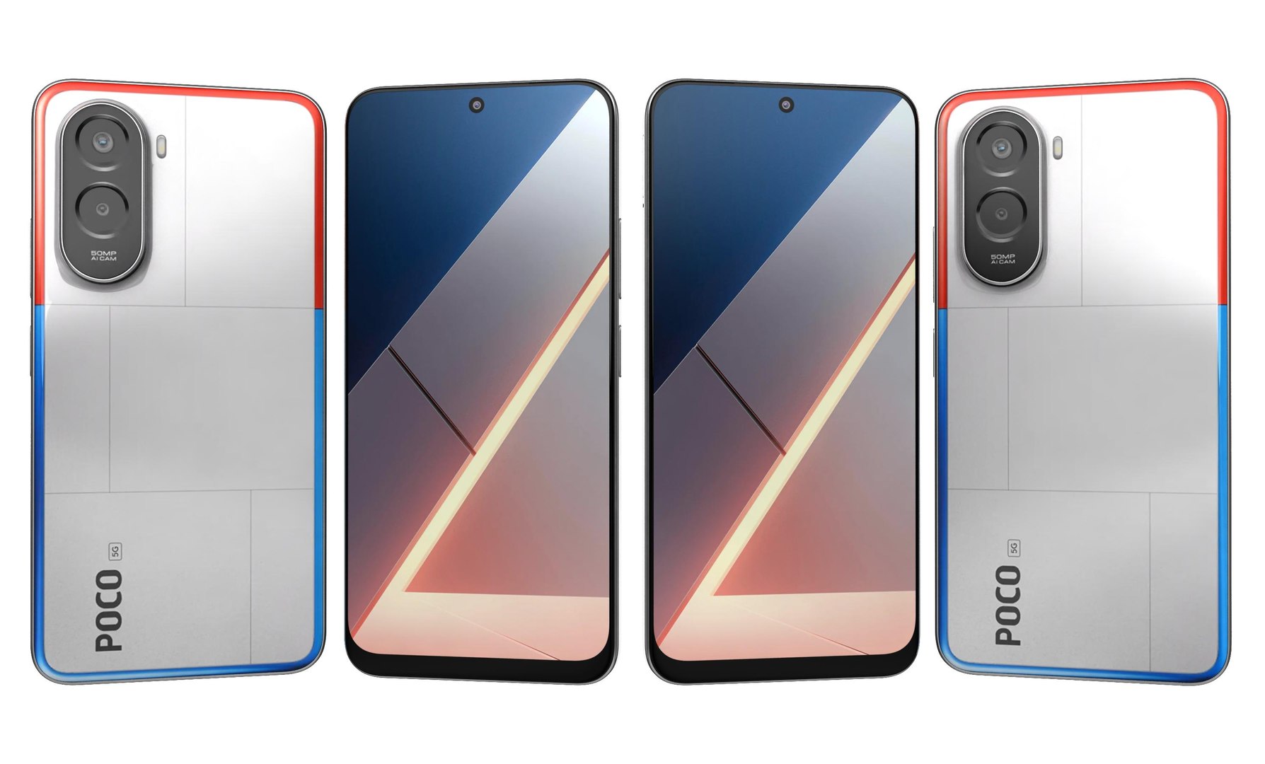Xiaomi Poco M7 4G White And Realme P4 Steel Gray 3D Model - TurboSquid ...
