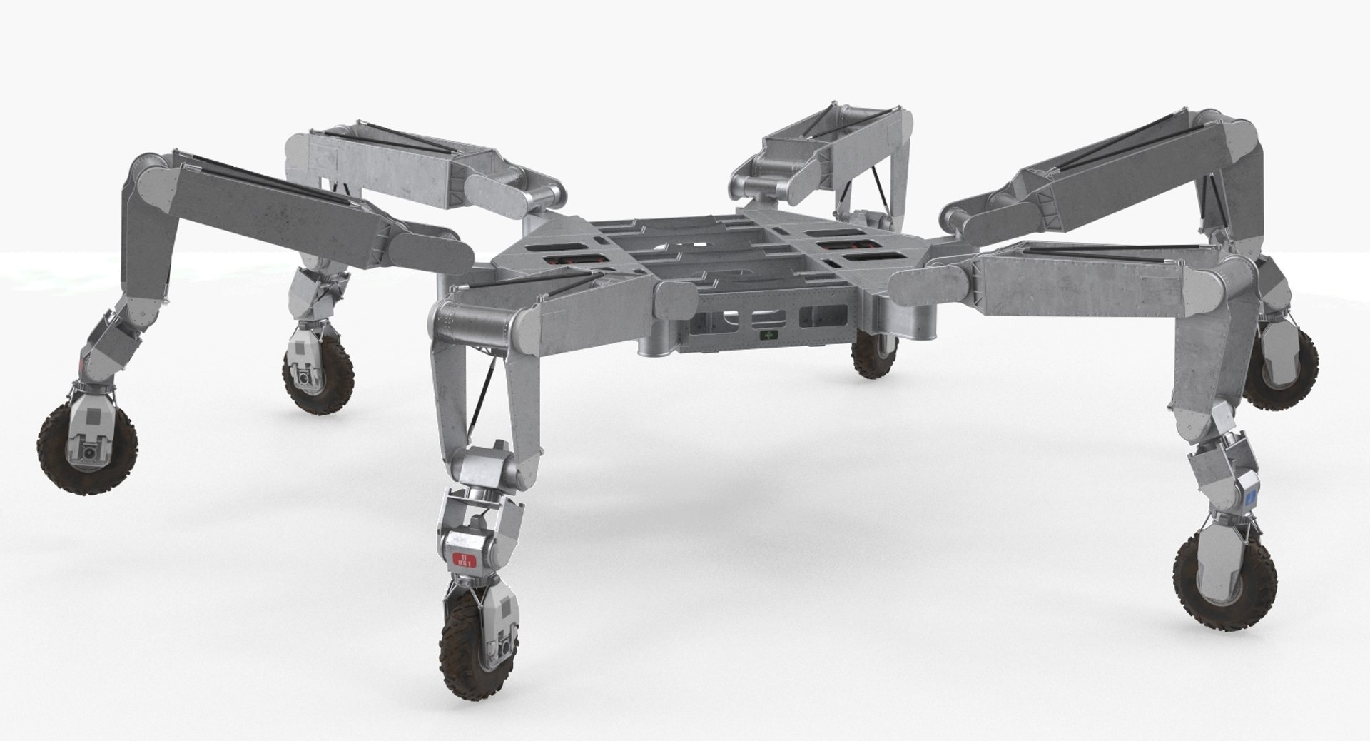 All-Terrain Hex-Limbed Extra-Terrestrial Explorer Rigged for Maya 3D model preview