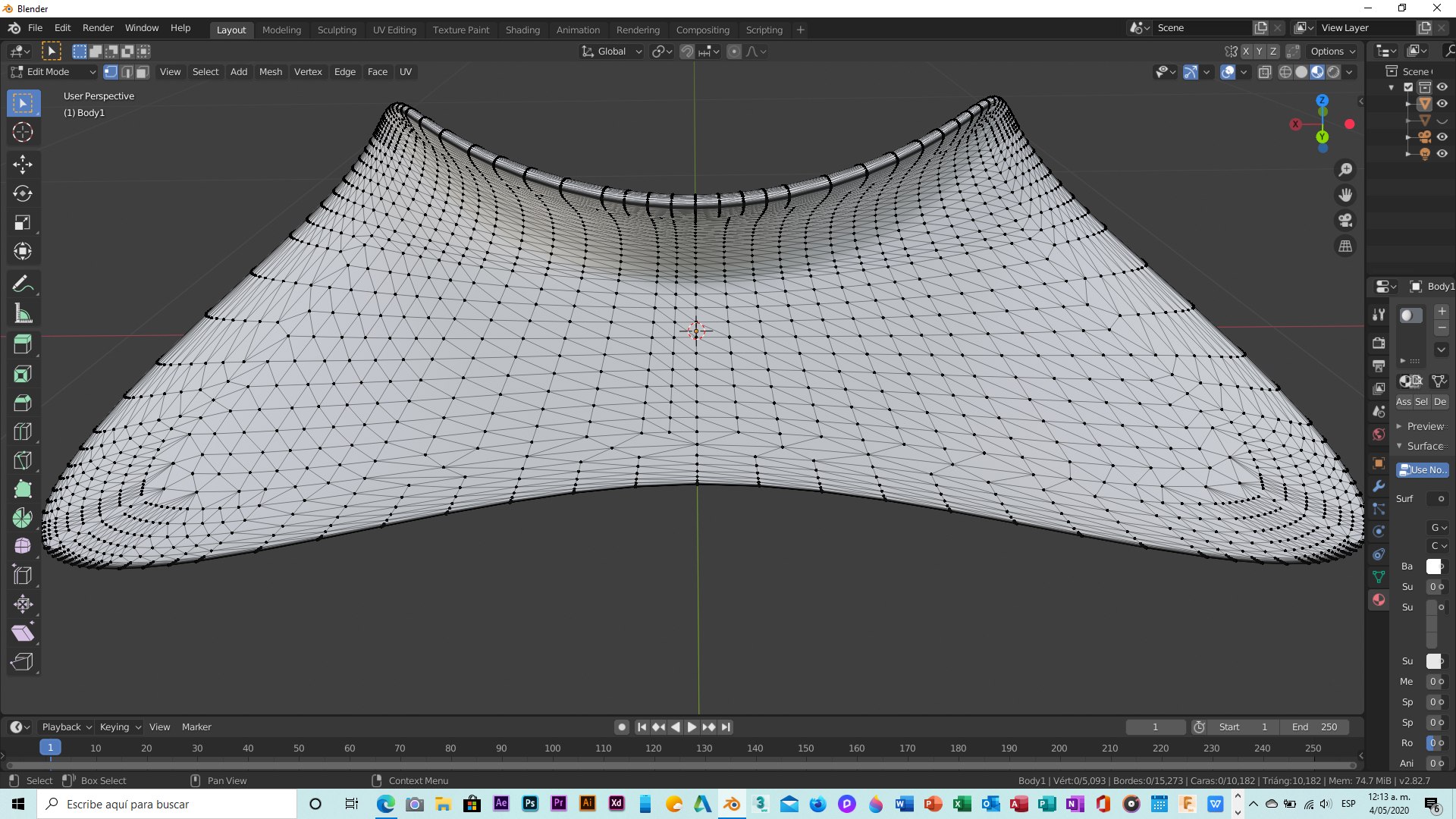 Table modern architecture 3D model - TurboSquid 1553051