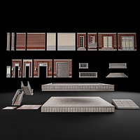 MODULAR WALL INTERIOR EXTERIOR KIT 04