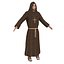 3D priest male man