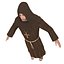 3D priest male man