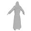 3D priest male man